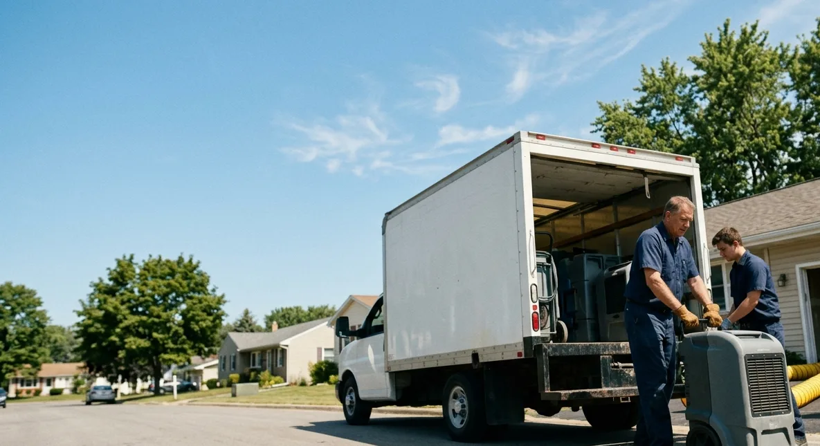 Water Damage Cleanup in Fond Du Lac, WI near me